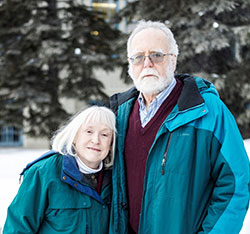 Charles ’74 and Gerry Collins ’74. Links to their story Collins.jpg